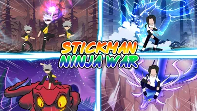 Stickman Ninja War سکرین شاٹس