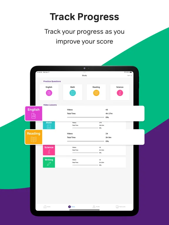 ACT Prep & Practice by Magoosh iPad  سکرین شاٹس