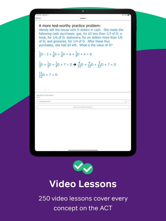 ACT Prep & Practice by Magoosh iPad  سکرین شاٹس