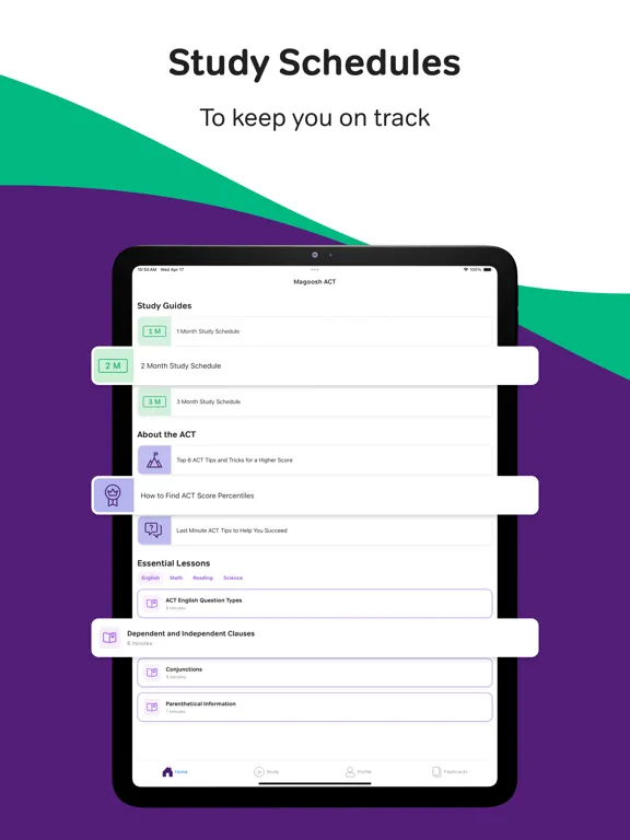 ACT Prep & Practice by Magoosh iPad  سکرین شاٹس