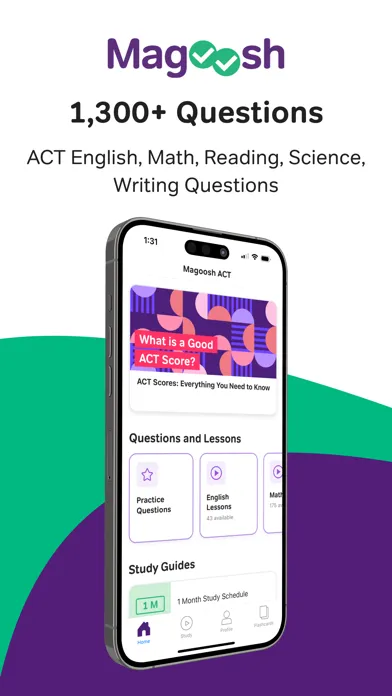 ACT Prep & Practice by Magoosh سکرین شاٹس
