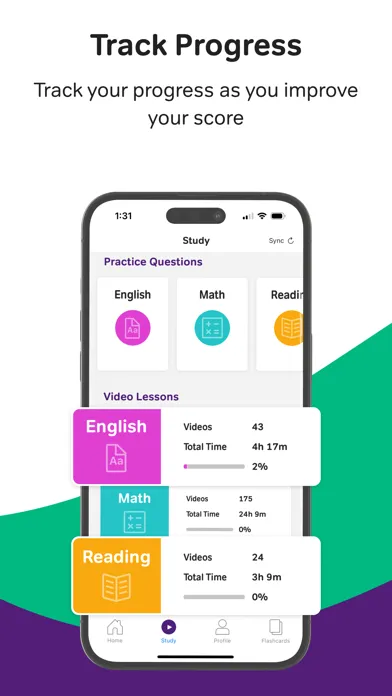 ACT Prep & Practice by Magoosh سکرین شاٹس