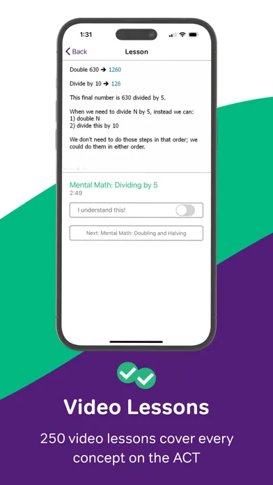 ACT Prep & Practice by Magoosh سکرین شاٹس