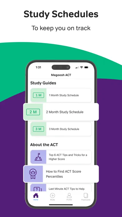ACT Prep & Practice by Magoosh سکرین شاٹس