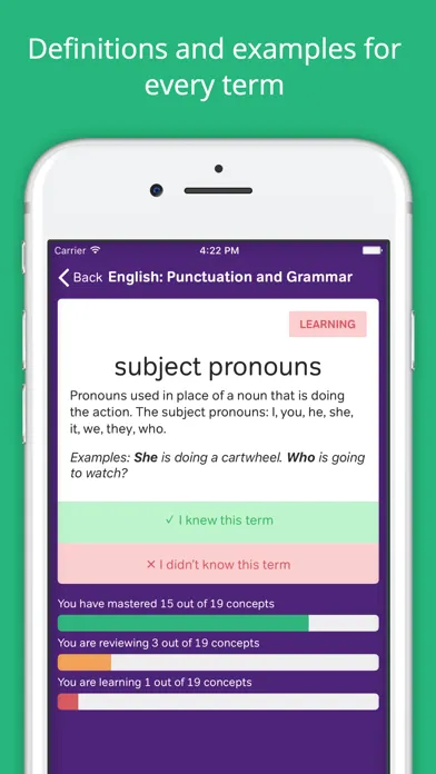 Tangkapan skrin ACT Practice Flashcards