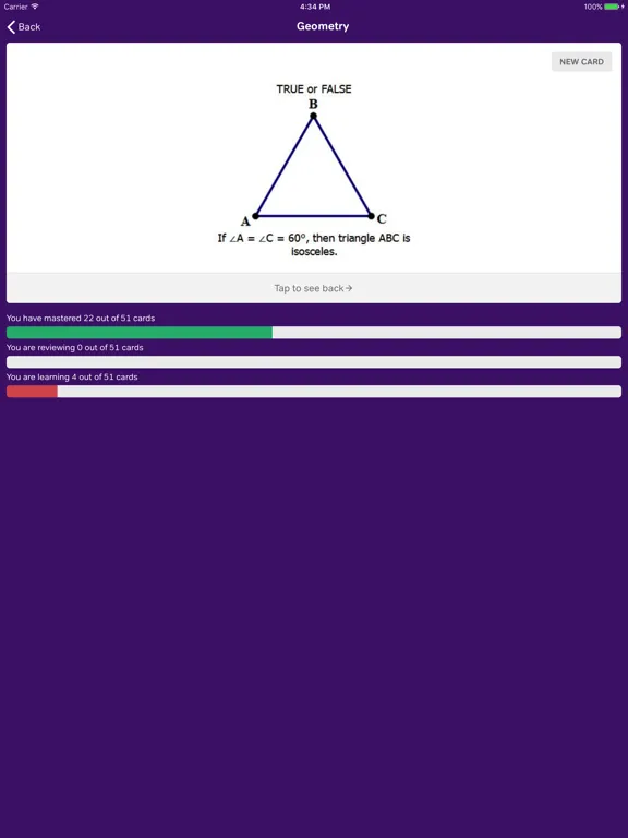 GMAT Math Flashcards iPad  Ekran Görüntüleri