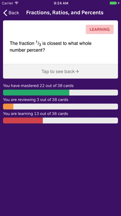 GMAT Math Flashcards Ekran Görüntüleri