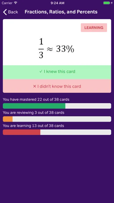 GMAT Math Flashcards Ekran Görüntüleri