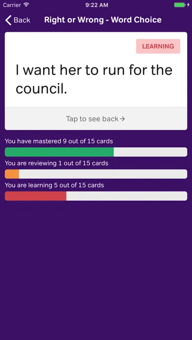 English Grammar Flashcards Ekran Görüntüleri