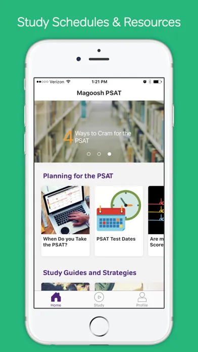 Ảnh chụp màn hình của PSAT Prep & Practice from Magoosh