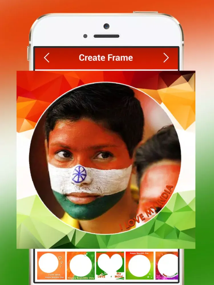 Happy Republic Day Photo Frames iPad  Screenshots