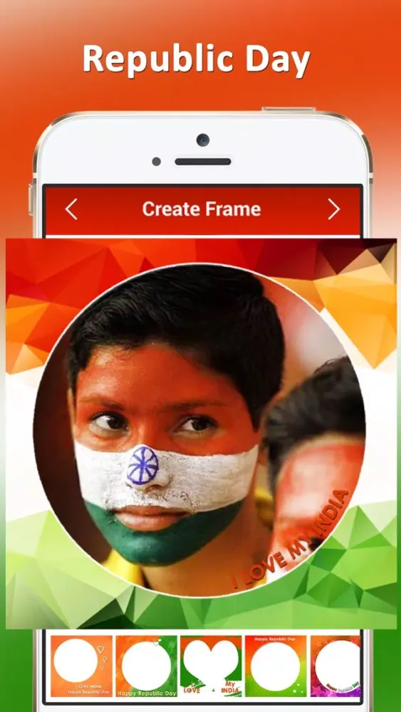 Happy Republic Day Photo Frames Screenshots