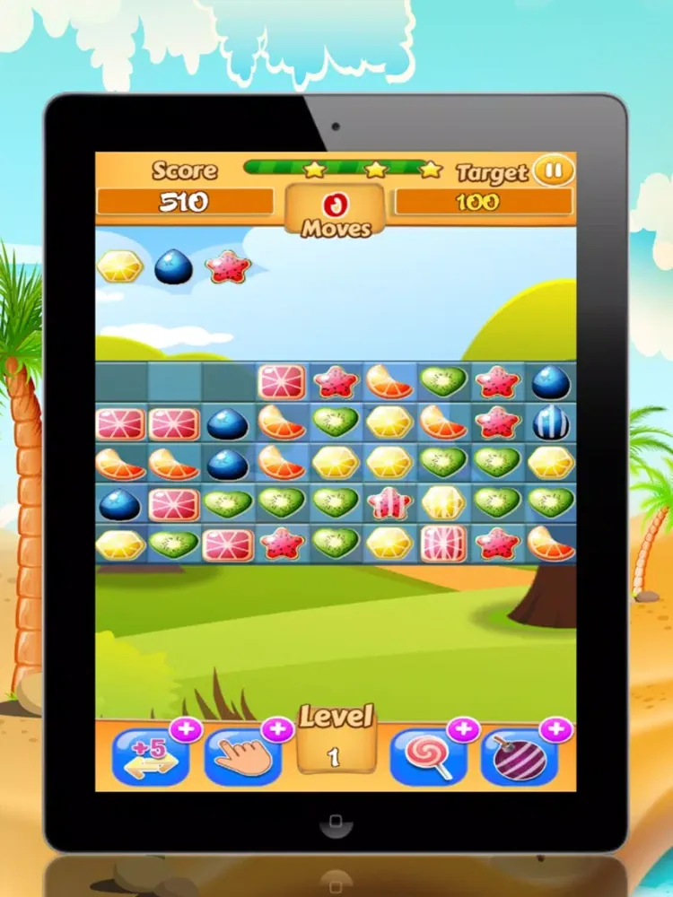 Capturas de tela do Sweet Jelly Mania iPad 