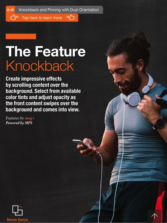 Mag+ internal iPad スクリーンショット