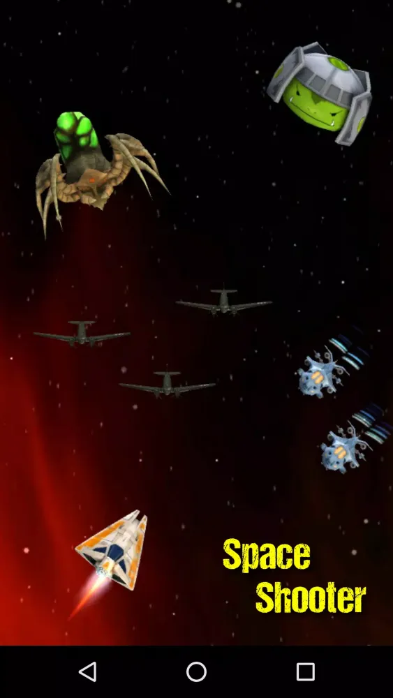 Ảnh chụp màn hình của Space Shooter plus
