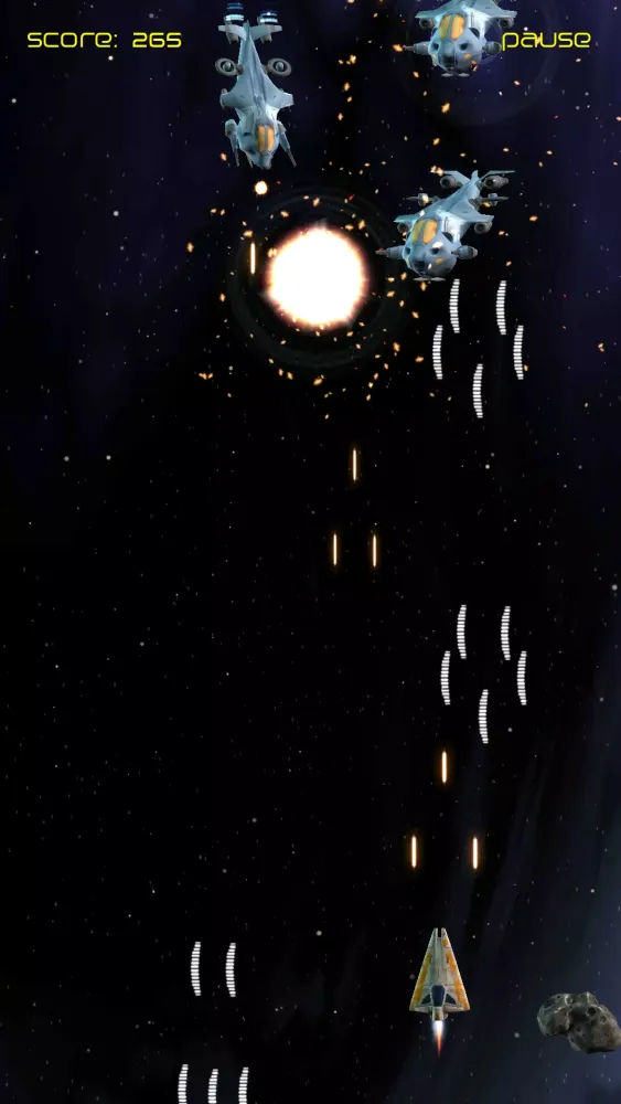 Ảnh chụp màn hình của Space Shooter plus