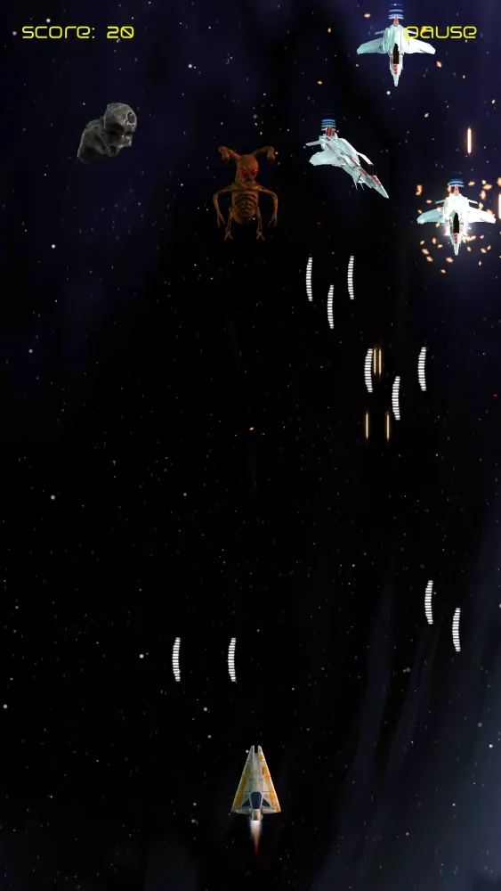 Ảnh chụp màn hình của Space Shooter plus