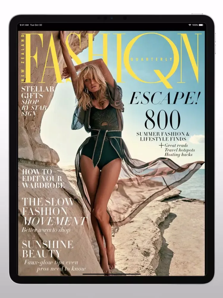 Fashion Quarterly Magazine NZ iPad  Ekran Görüntüleri
