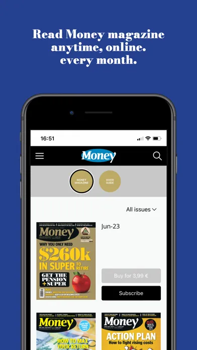 Ảnh chụp màn hình của Money magazine Australia