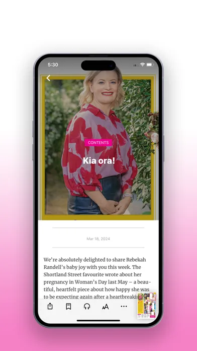 Woman’s Day Magazine NZ سکرین شاٹس