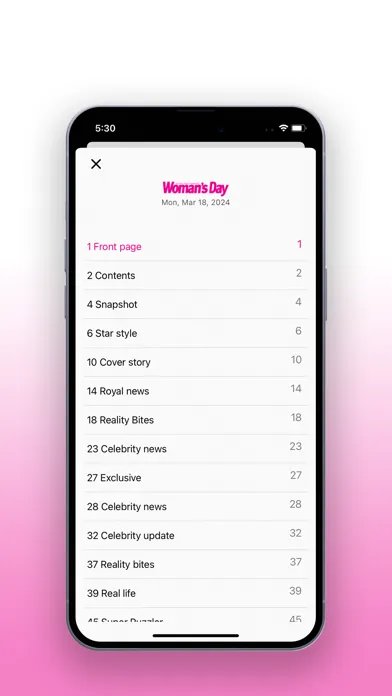 Woman’s Day Magazine NZ سکرین شاٹس