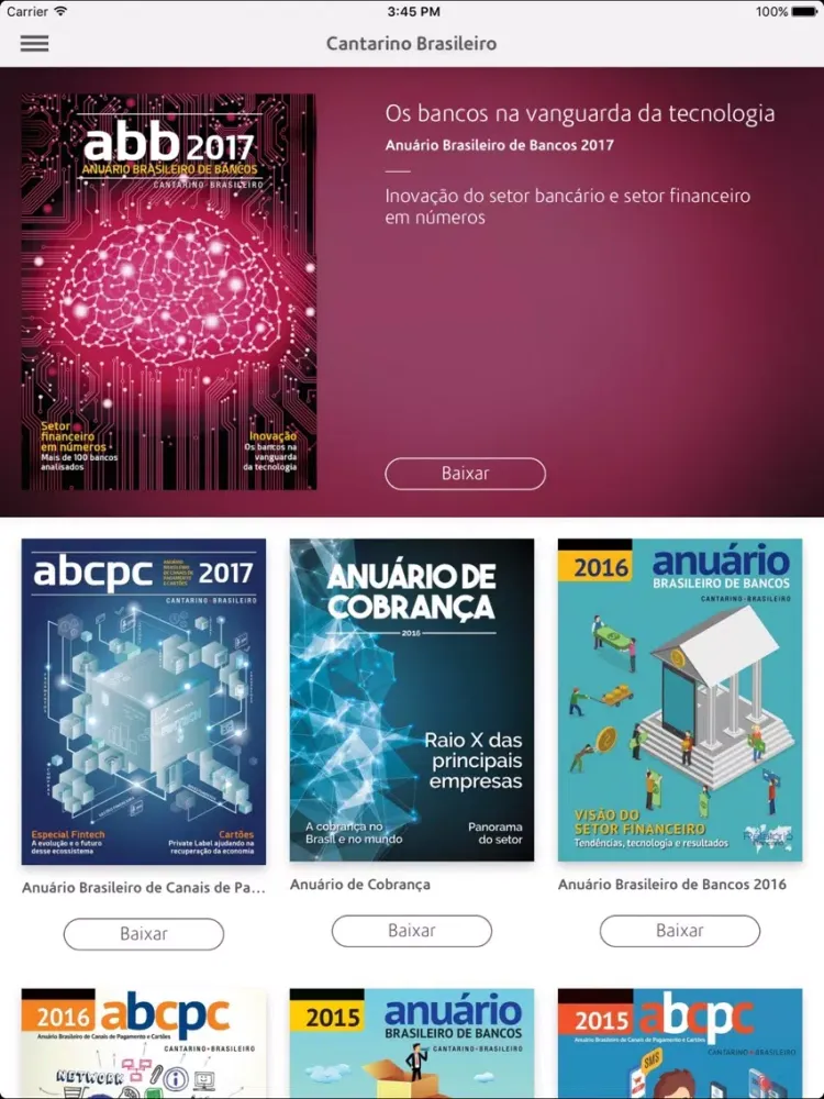 Cantarino Brasileiro iPad  Ekran Görüntüleri