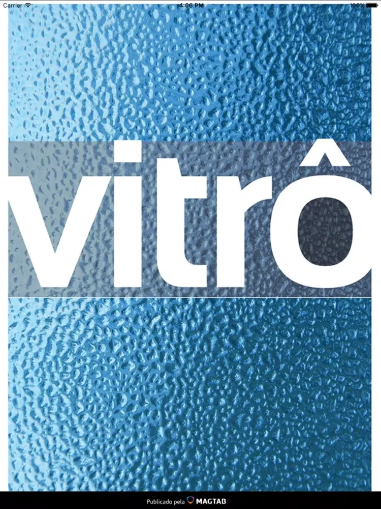 Zrzuty ekranu REVISTA VITRÔ iPad 