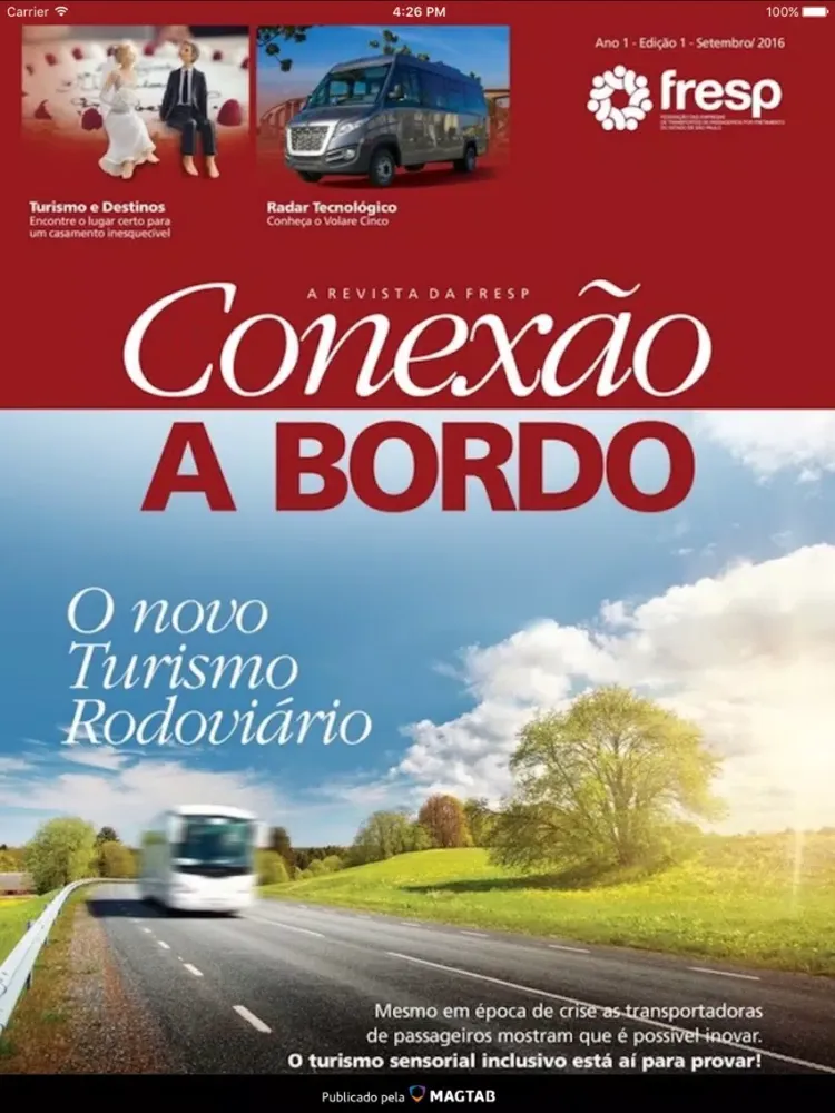 Revista Conexão a Bordo iPad  Ekran Görüntüleri