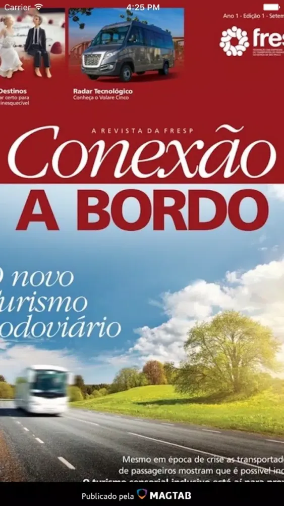 Revista Conexão a Bordo Ekran Görüntüleri