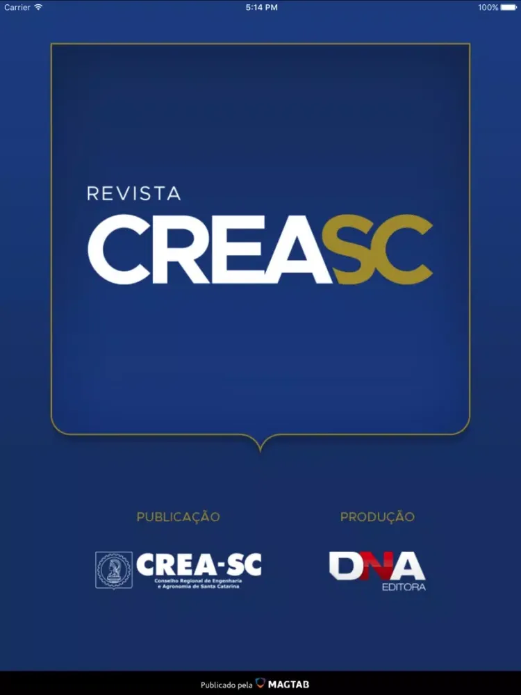 Revista CREA SC iPad  スクリーンショット