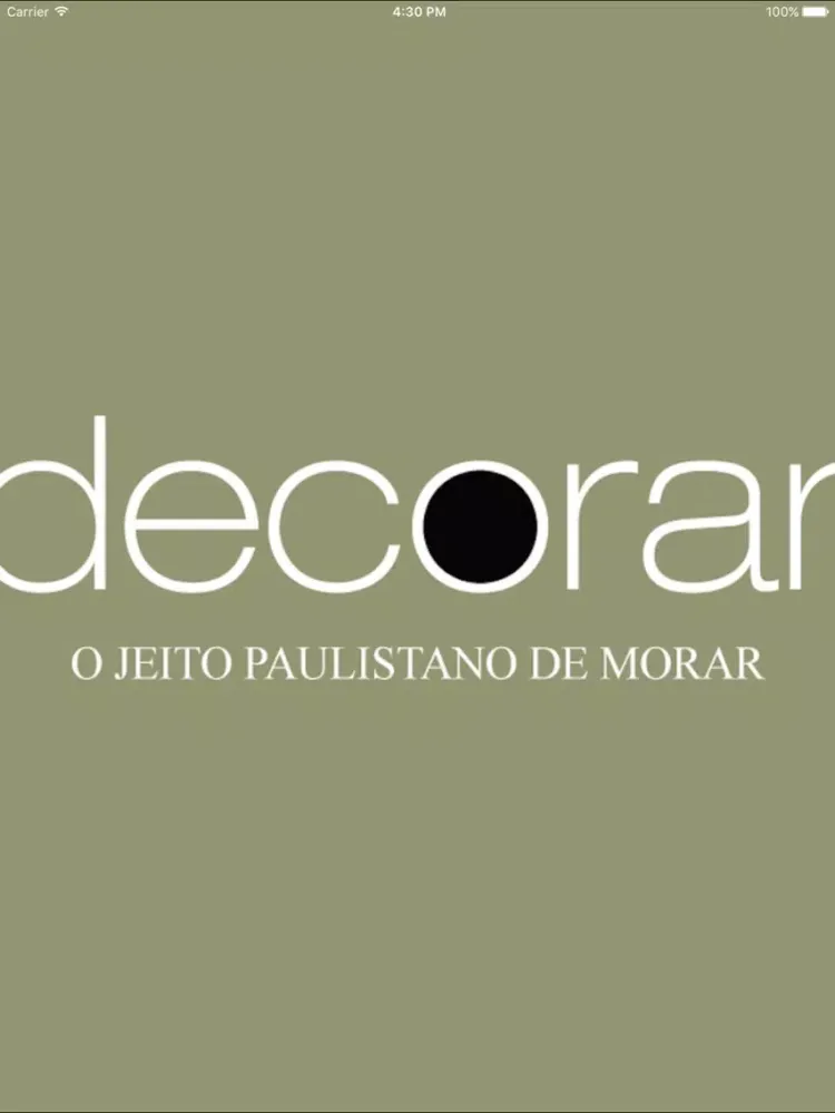 Zrzuty ekranu Revista Decorar iPad 