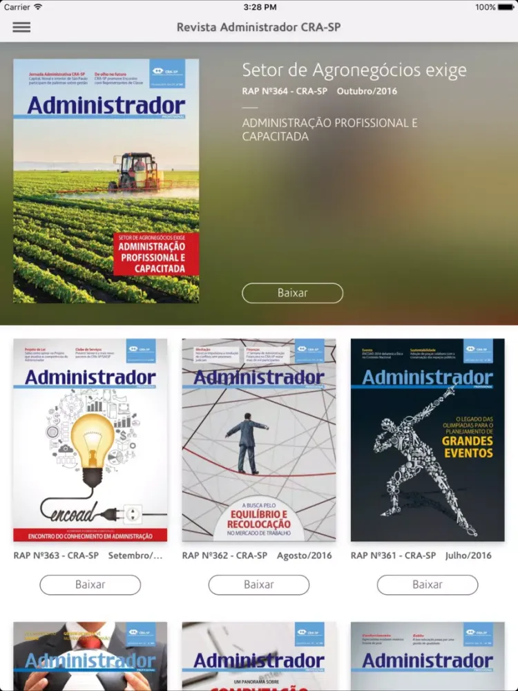 صور Revista Administrador CRA-SP iPad 