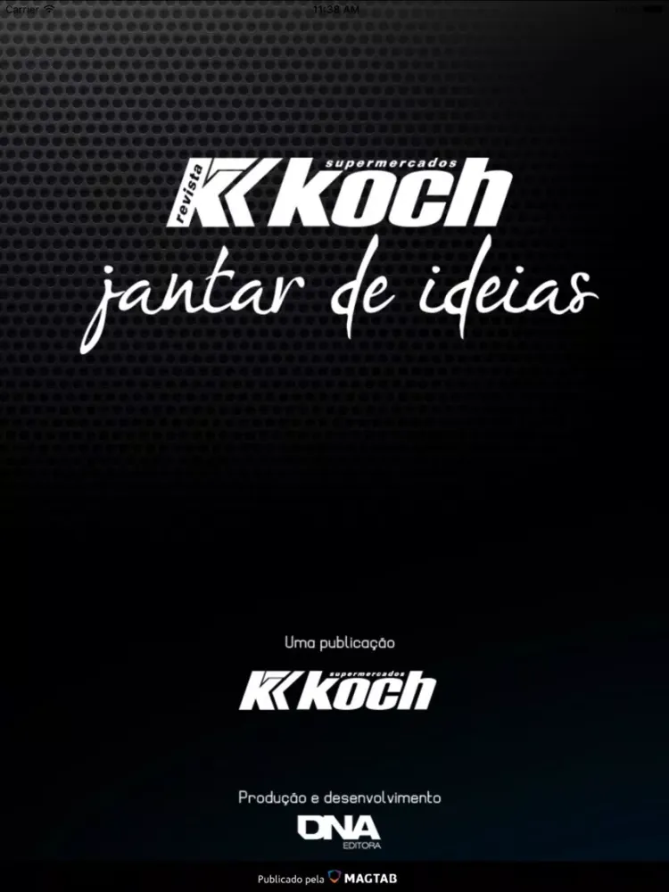 Revista Koch Jantar de Ideias iPad  スクリーンショット