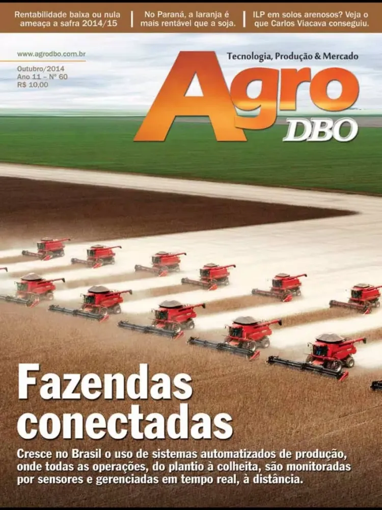 ภาพหน้าจอของ Revista Agro DBO iPad 