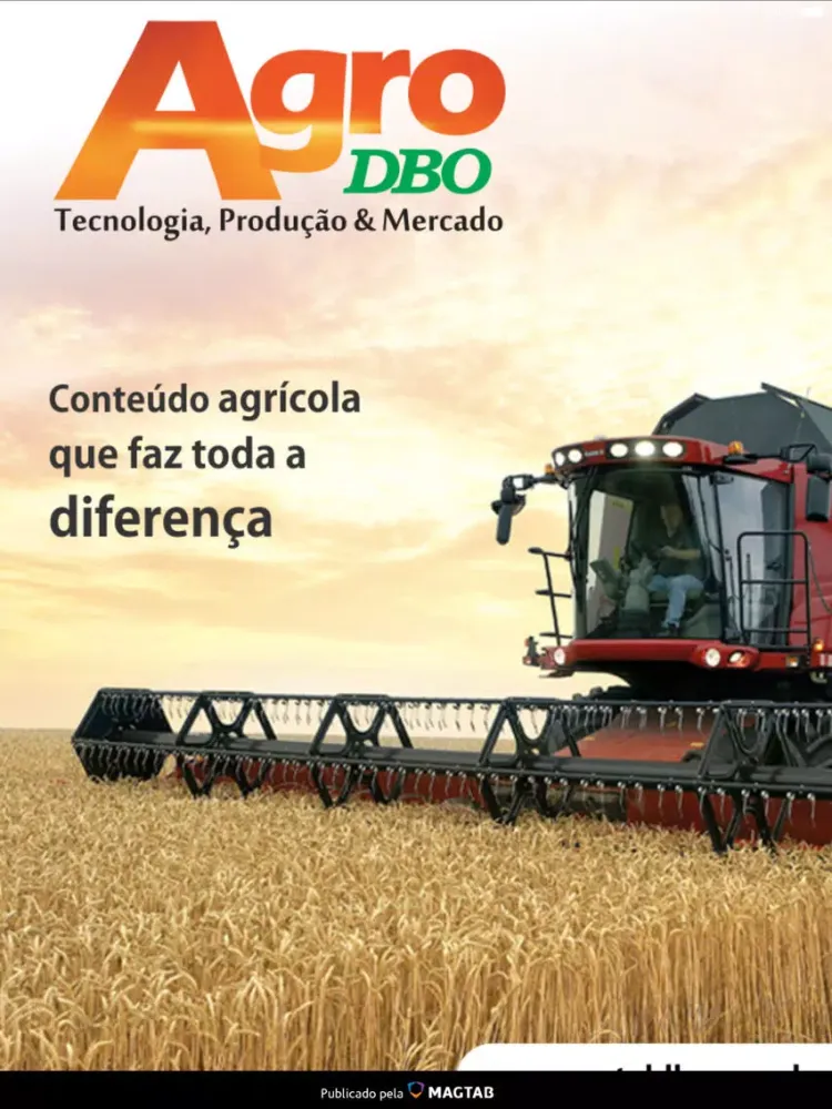 ภาพหน้าจอของ Revista Agro DBO iPad 