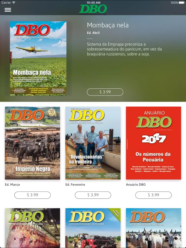 تصاویر Revista DBO iPad 