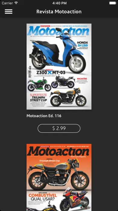 Screenshot di Revista Motoaction