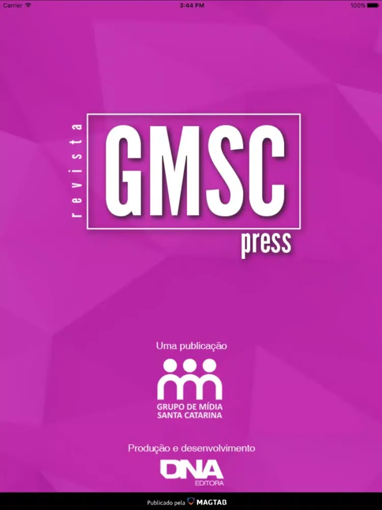 Revista GMSC Press iPad  Screenshots