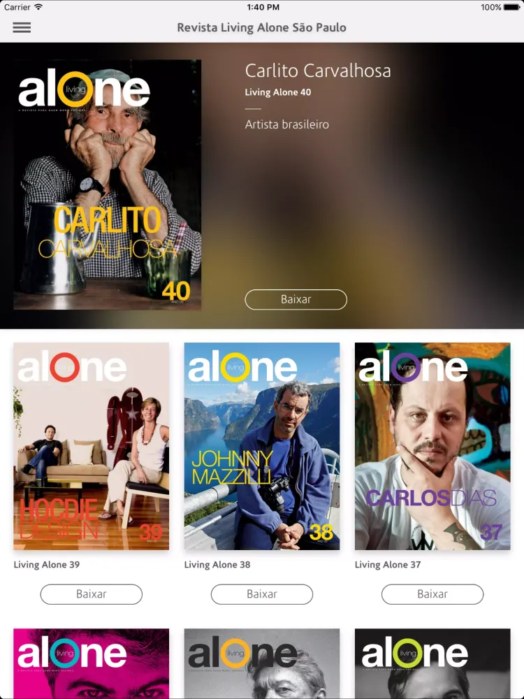 Revista Living Alone São Paulo应用截图
