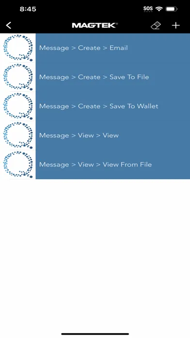 Qwantum Private Messaging سکرین شاٹس