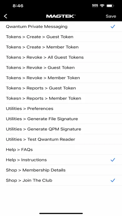 Qwantum Private Messaging سکرین شاٹس