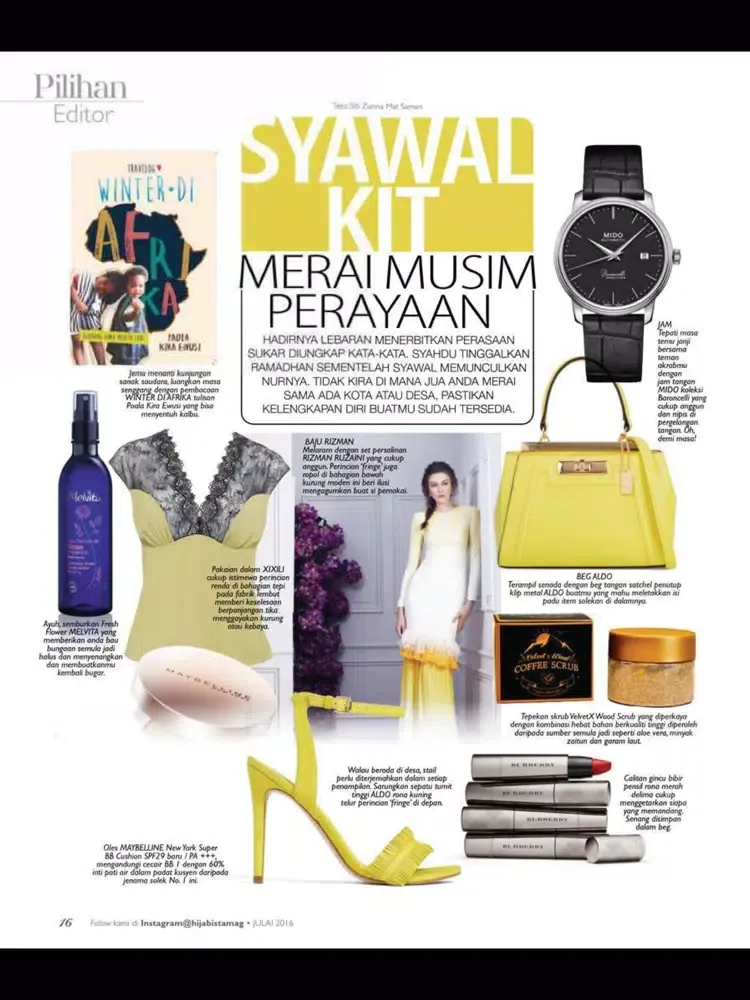 Hijabista Magazine iPad  Screenshots