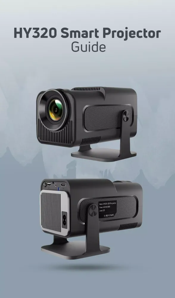 Скриншоты HY320 Smart Projector Guide