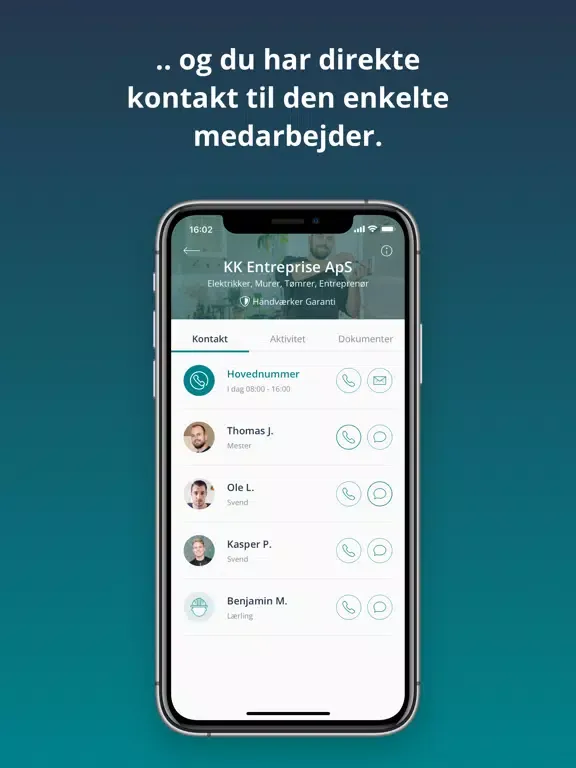Min Håndværker iPad 应用截图
