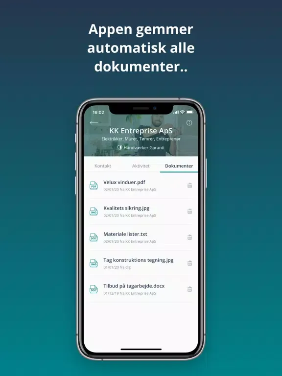 Min Håndværker iPad 应用截图