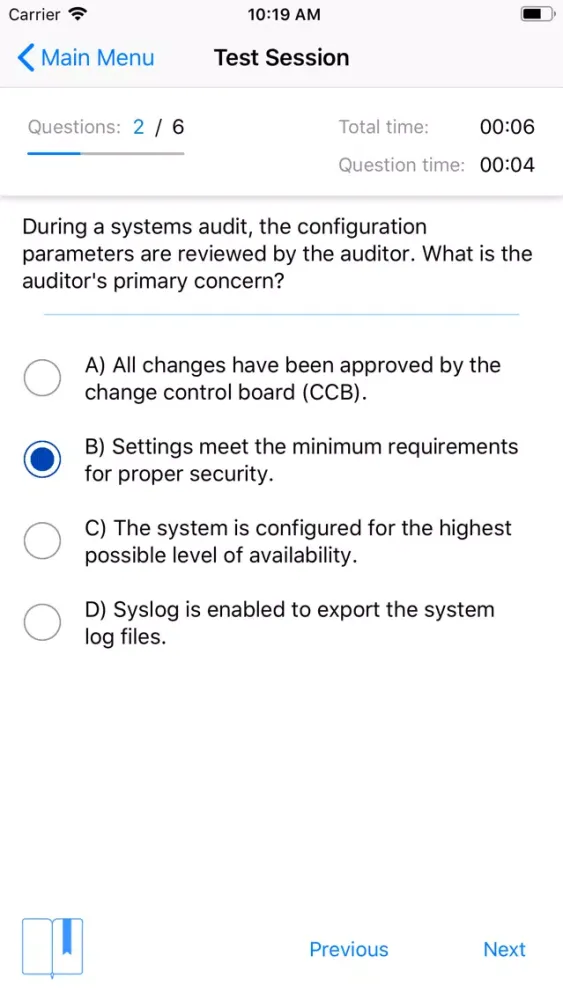 Tangkapan skrin CISA - Inform. Systems Auditor