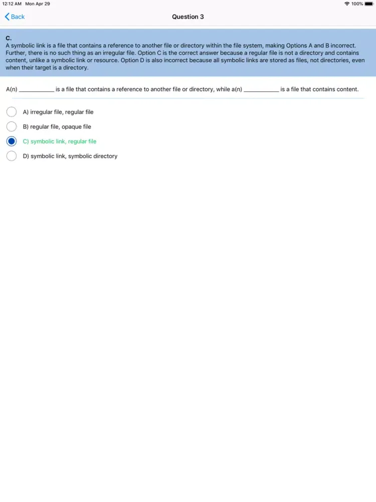 OCP Test SE8 1Z0–809 iPad  سکرین شاٹس