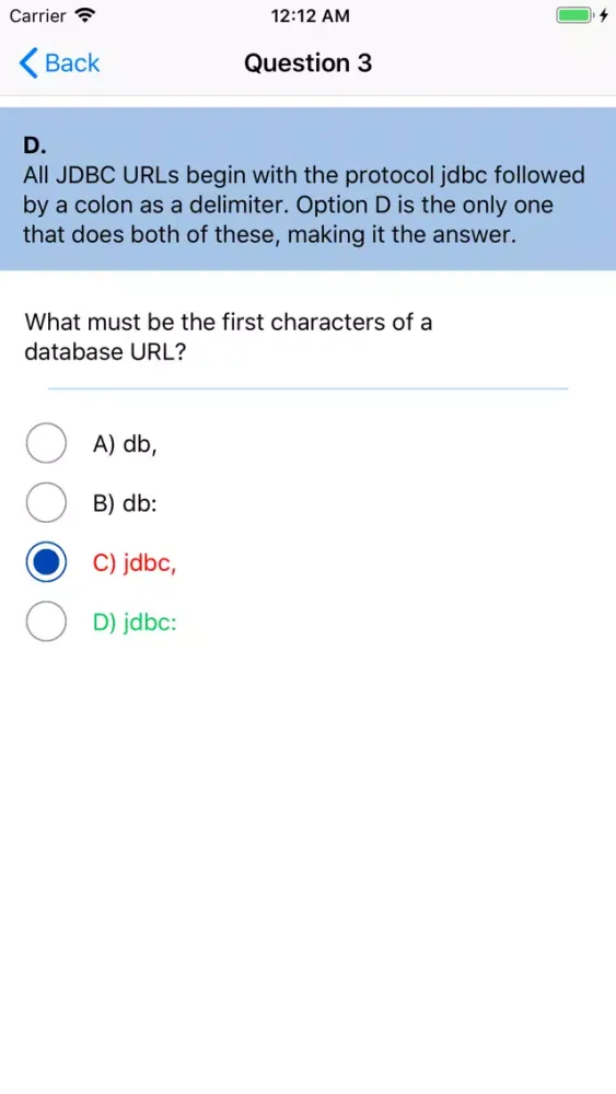 OCP Test SE8 1Z0–809 سکرین شاٹس