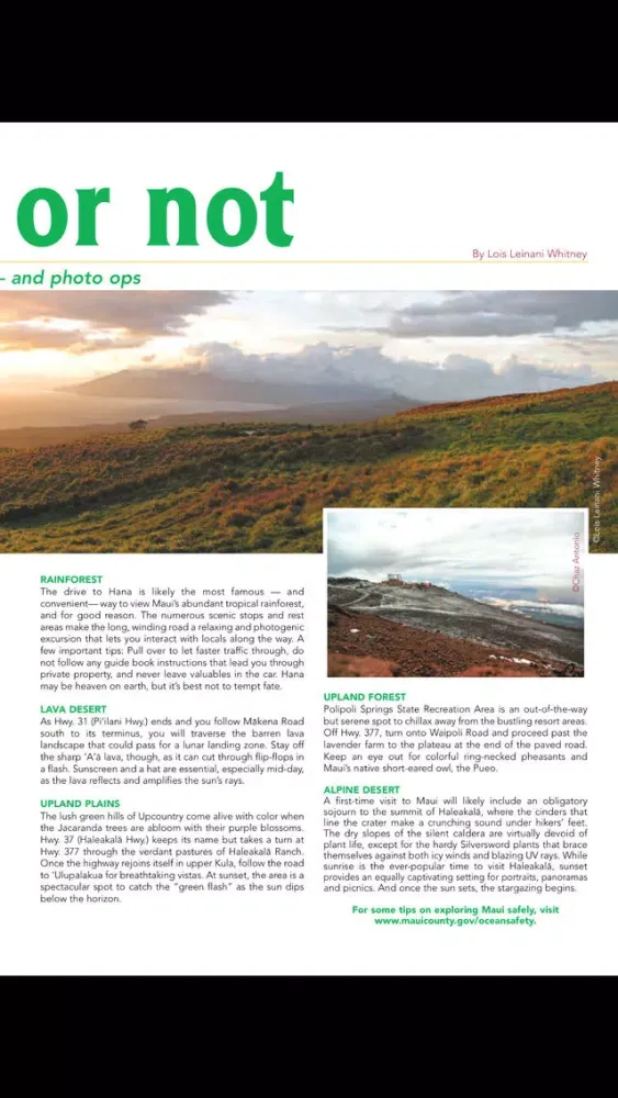 Capturas de tela do Aloha - Maui Visitor Guide