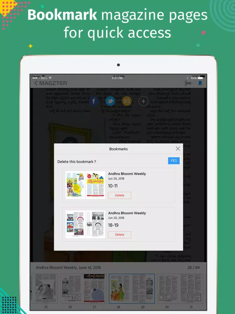 Andhra Bhoomi Weekly iPad 应用截图